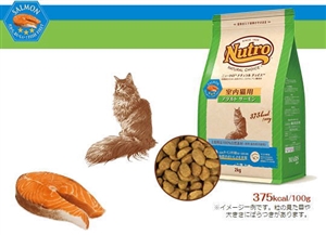 愛猫４匹実食！ニュートロナチュラルチョイス室内猫用アダルトサーモン